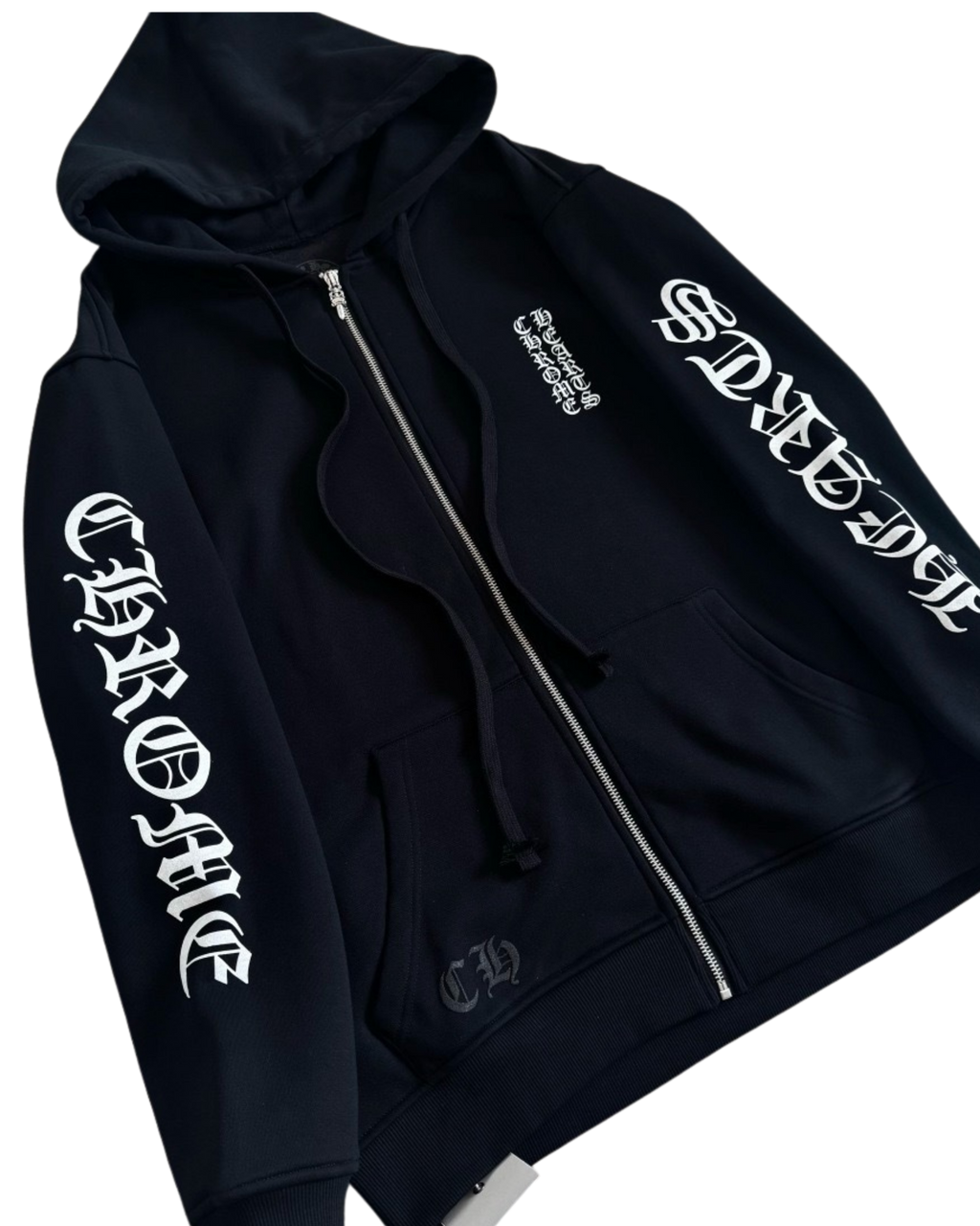 Chrome Hearts | Gothic Script Full-Zip Hoodie