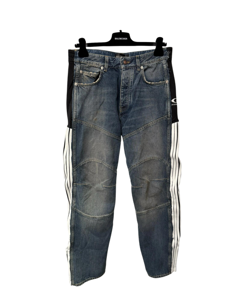 Balenciaga | Hybrid Panelled Denim Track Pant