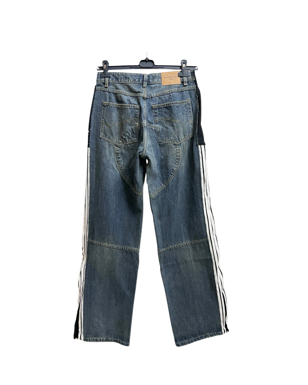 Balenciaga | Hybrid Panelled Denim Track Pant