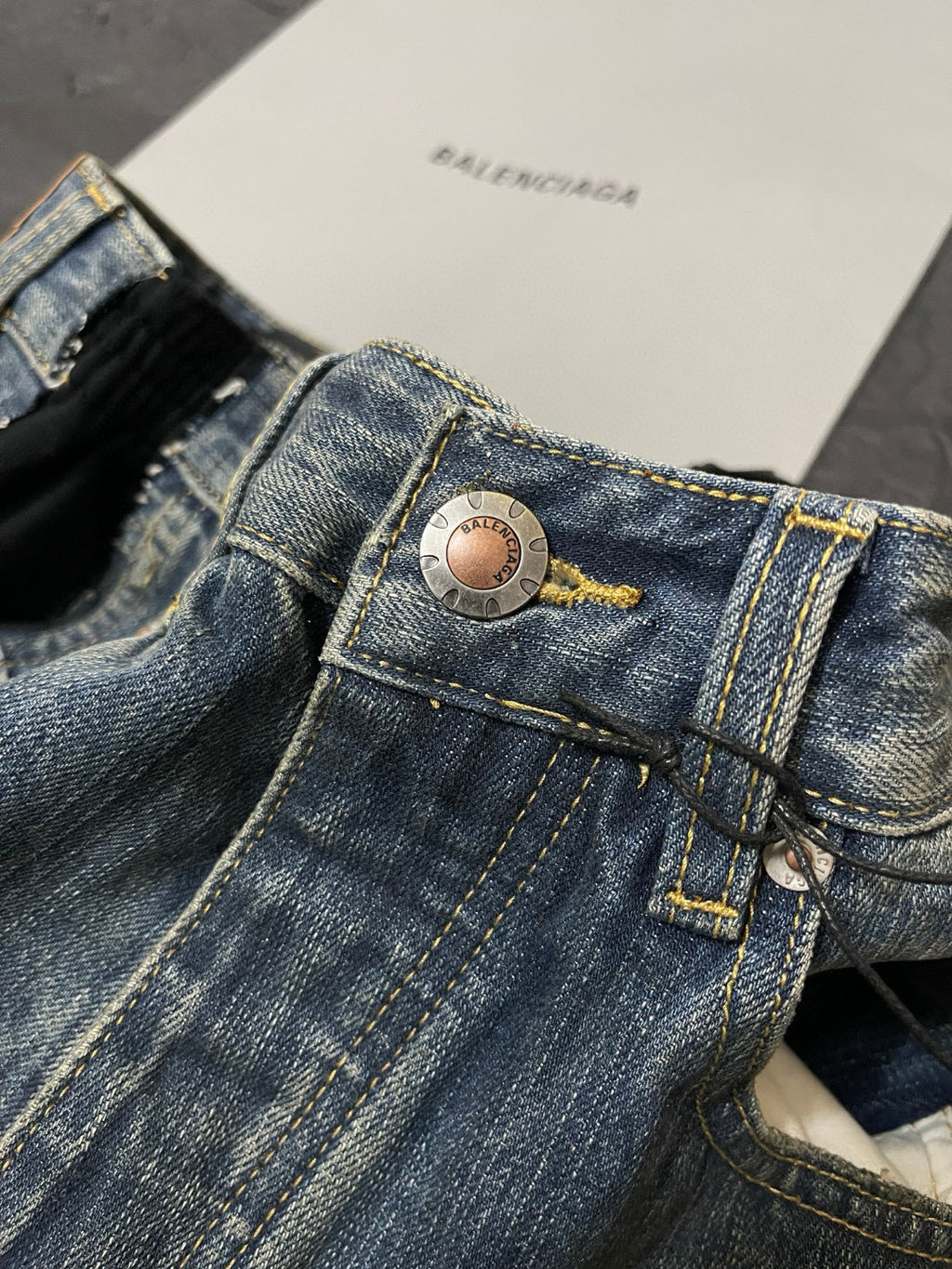 Balenciaga | Hybrid Panelled Denim Track Pant