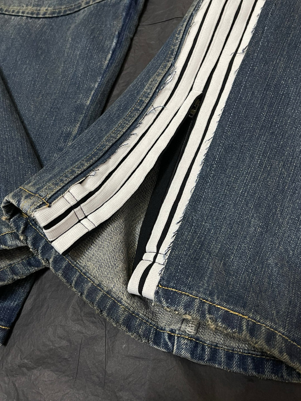 Balenciaga | Hybrid Panelled Denim Track Pant