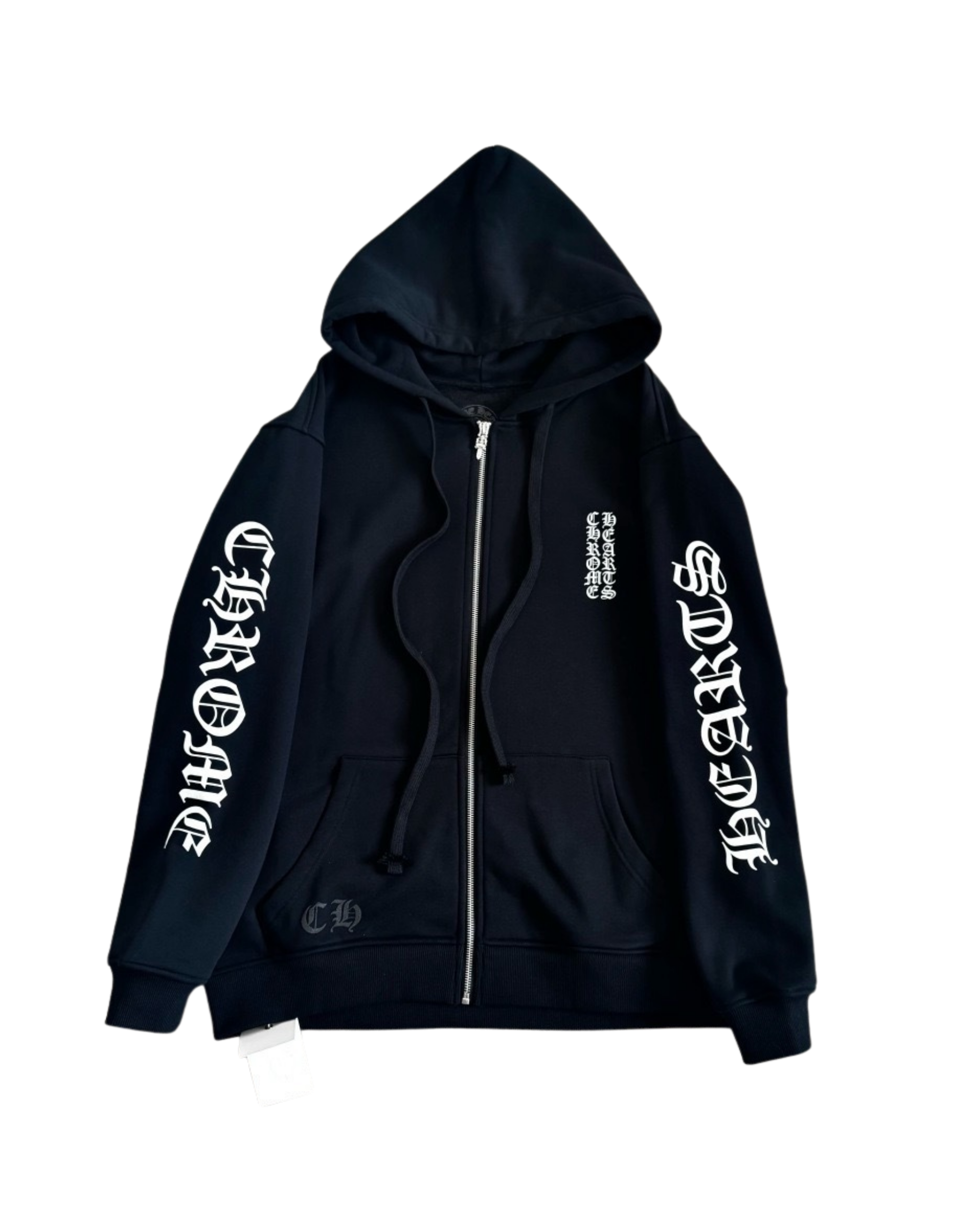 Chrome Hearts | Gothic Script Full-Zip Hoodie