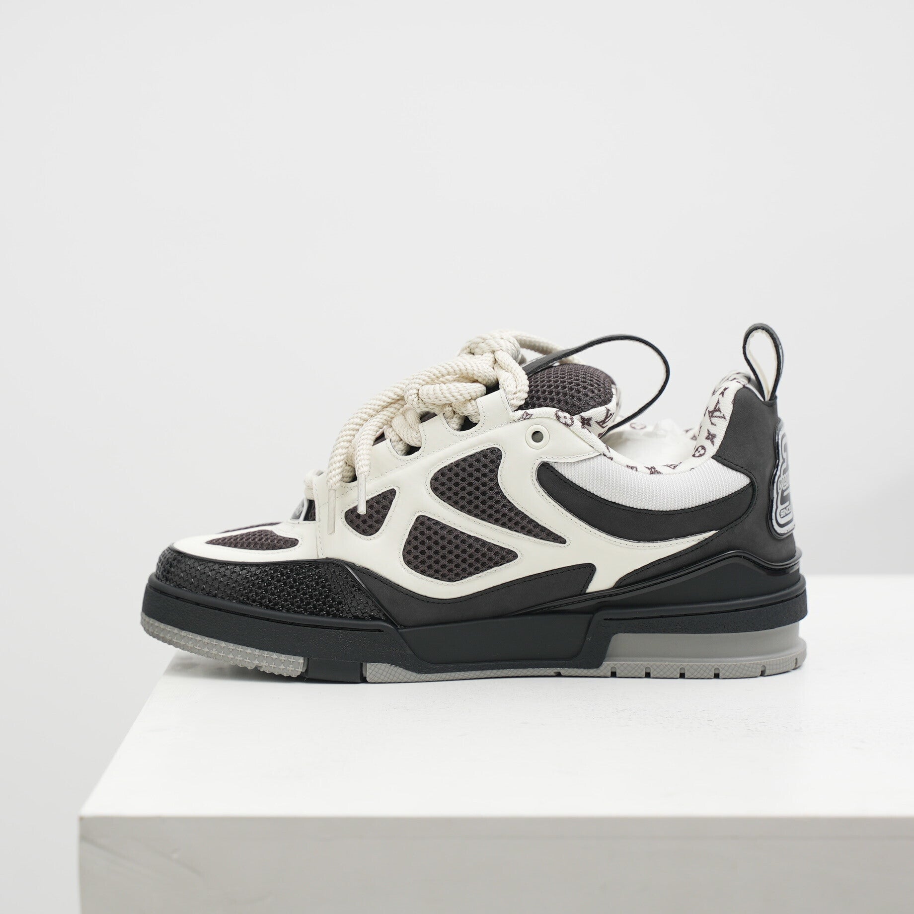 Louis Vuitton | Skate Sneaker | Monogram Panel | Black & Cream