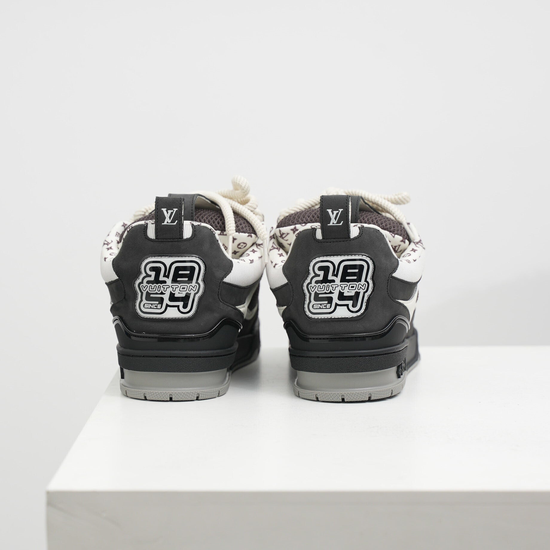 Louis Vuitton | Skate Sneaker | Monogram Panel | Black & Cream